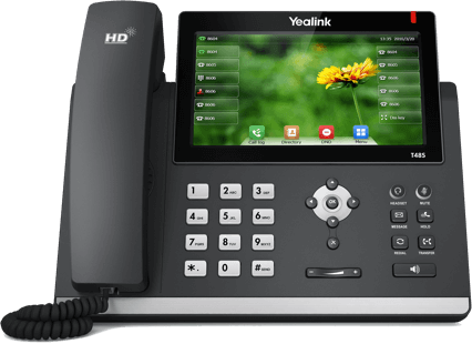 Yealink T48S Gigabit Desk Phone - IP Office Phone for rCloud